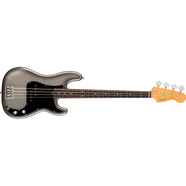 Fender American Professional II Precision Bass Rosewood Fingerboard Mercury Bass Guitar