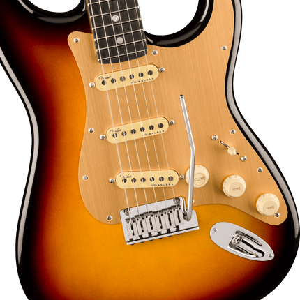 Fender American Ultra II Stratocaster Abanoz Klavye Ultraburst Elektro Gitar