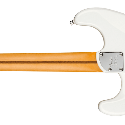 Fender American Ultra Stratocaster Gülağacı Klavye Arctic Pearl Elektro Gitar