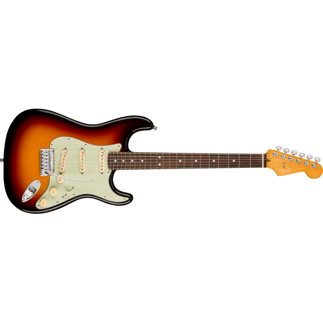 Fender American Ultra Stratocaster Gülağacı Klavye Ultraburst Elektro Gitar
