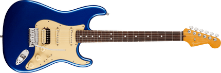 Fender American Ultra Stratocaster HSS Gülağacı Klavye Cobra Blue Elektro Gitar