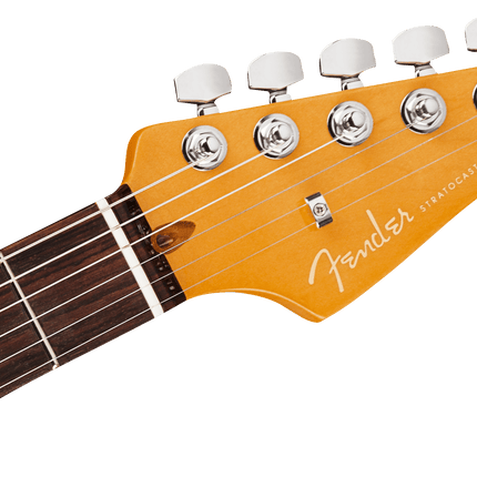 Fender American Ultra Stratocaster HSS Gülağacı Klavye Cobra Blue Elektro Gitar