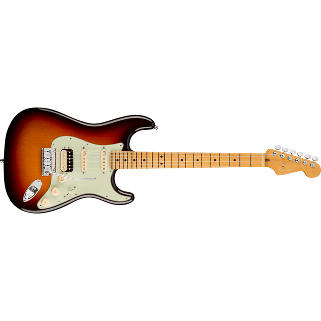 Fender American Ultra Stratocaster HSS Gülağacı Klavye Ultraburst Elektro Gitar