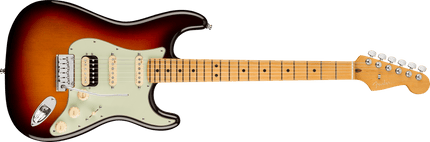 Fender American Ultra Stratocaster HSS Gülağacı Klavye Ultraburst Elektro Gitar