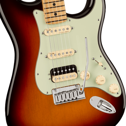Fender American Ultra Stratocaster HSS Gülağacı Klavye Ultraburst Elektro Gitar