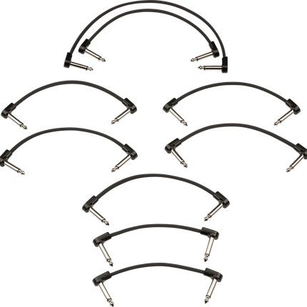 Fender Blockchain Patch Cable Kit Large Black Patch Cable