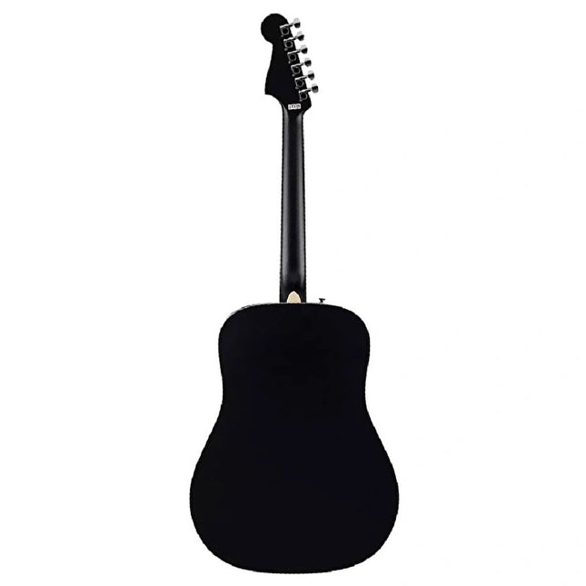 Fender California Debut Redondo Dreadnought Ceviz Klavye Black Akustik Gitar