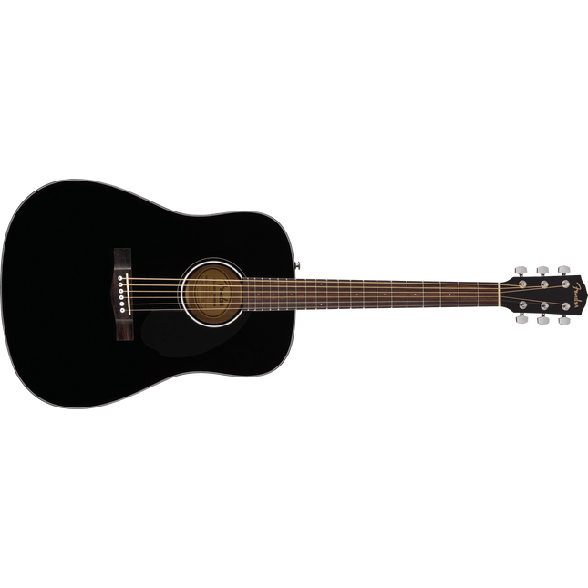 Fender CD-60 Dreadnought V3 DS Black Akustik Gitar