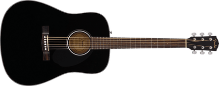 Fender CD-60S Dreadnought Black Acoustic Guitar