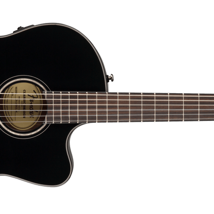 Fender CN-140SCE Nylon Thinline Black Electric Classical Guitar