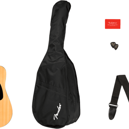 Fender DE FA-135 Concert Black Acoustic Guitar