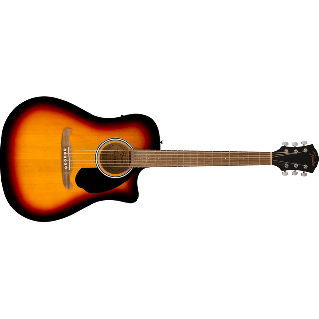 Fender FA-125CE Dreadnought Sunburst Electric Acoustic Guitar