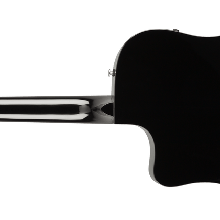 Fender FA-25CE Dreadnought Walnut Fingerboard Black Electric Acoustic Guitar