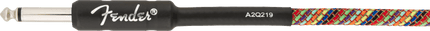 Fender Festival Düz/Düz Uçlu 5m Pure Hemp Rainbow Enstrüman Kablosu