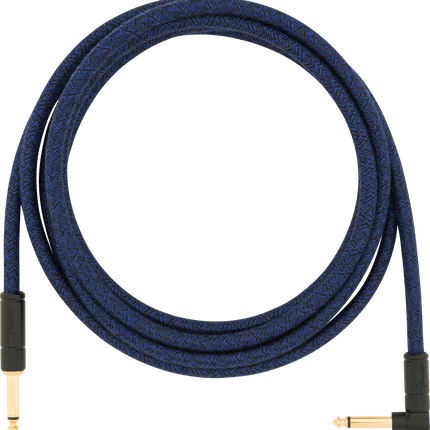 Fender Festival Straight/L End 3m Pure Hemp Blue Dream Instrument Cable