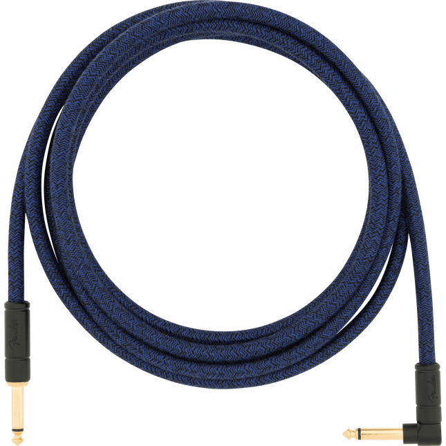 Fender Festival Straight/L End 3m Pure Hemp Blue Dream Instrument Cable