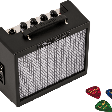 Fender MD20 Mini Deluxe Black Battery Operated Electric Guitar Amplifier