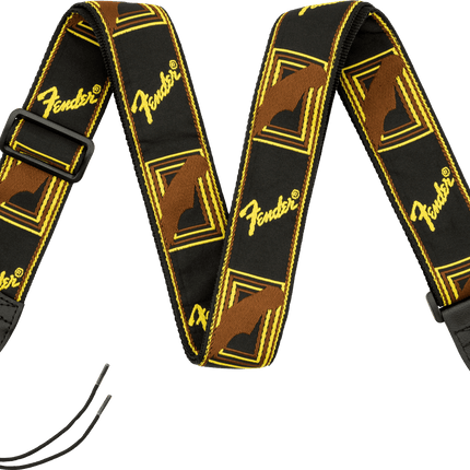 Fender Monogrammed Red/White/Blue Guitar Strap