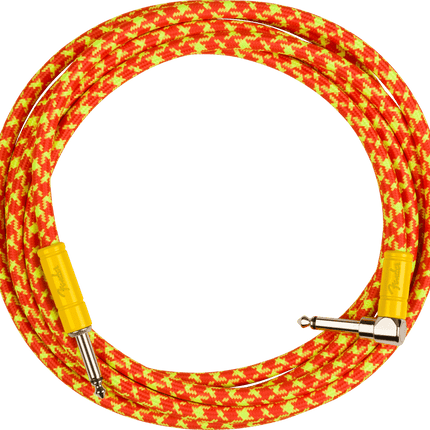 Fender MonoNeon 3m Turuncu Enstrüman Kablosu