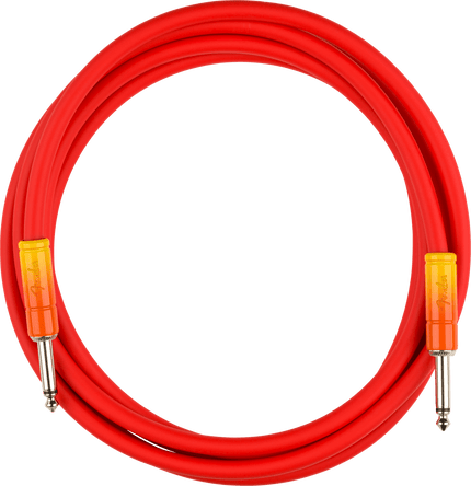Fender Ombré Düz/Düz Uçlu 3m Tequila Sunrise Enstrüman Kablosu