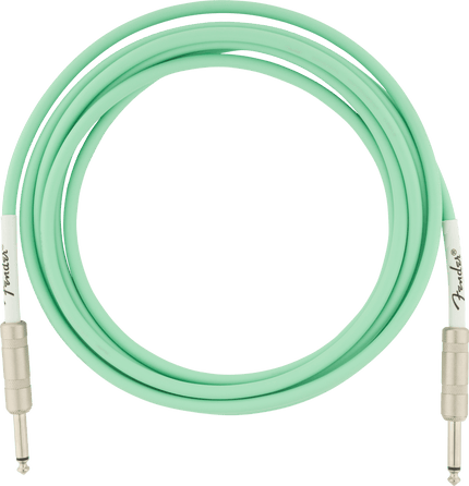 Fender Original 4m Surf Green Instrument Cable
