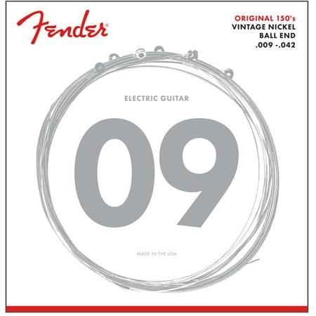 Fender Original 150 Pure Nickel Wound Ball End 150L .009-.042 Electric Guitar String