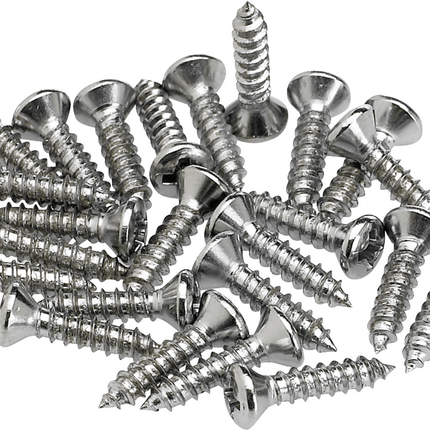 Fender Pickguard/Control Plate Mounting Screws 24 Gold Guitar Spare Parts