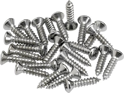 Fender Pickguard/Control Plate Mounting Screws 24 Gold Guitar Spare Parts