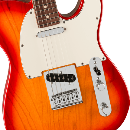 Fender Player II Telecaster Chambered Ash Body Rosewood Fingerboard Aged Cherry Burst Electric Guitar