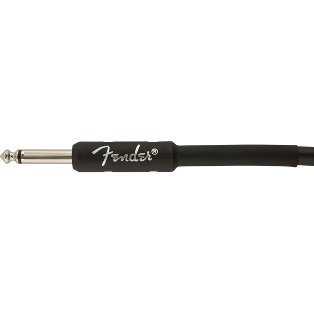 Fender Professional 2 Pack L/L End 15cm Black Patch Cable