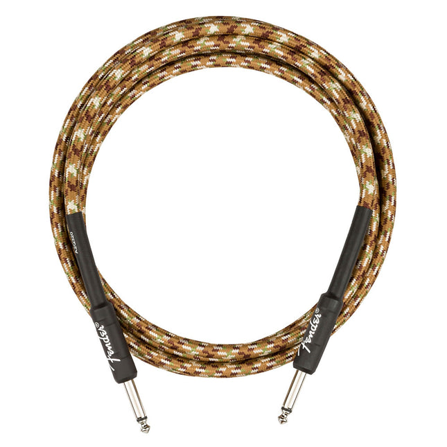 Fender Professional Straight/Plain End 3m Desert Camo Instrument Cable