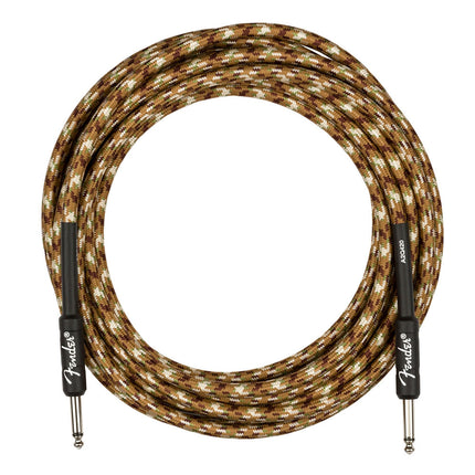 Fender Professional Straight/Plain End 5m Desert Camo Instrument Cable