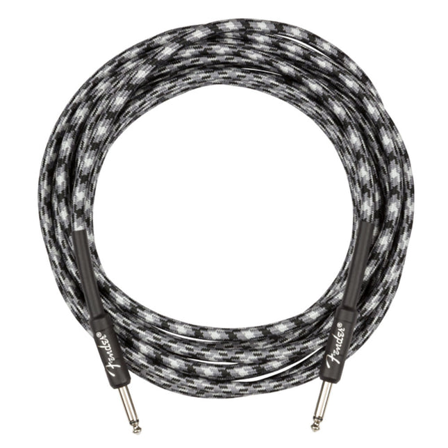 Fender Professional Straight/Plain End 5m Winter Camo Instrument Cable