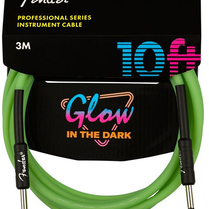 Fender Professional Fluorescent Green 5m Instrument Cable