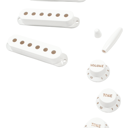 Fender Pure Vintage 50s Stratocaster Eggshell Pickup Cover Accessories Kit