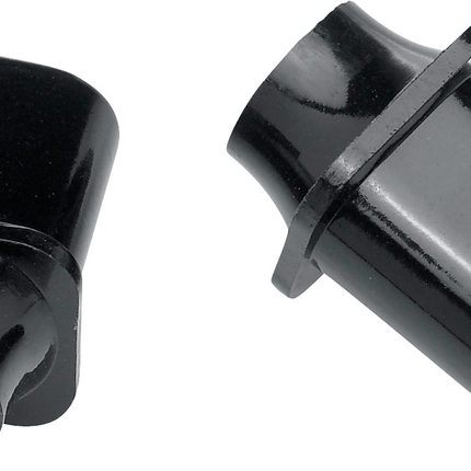 Fender Pure Vintage Telecaster Top-Hat Switch Tips Black 2 Control Knob