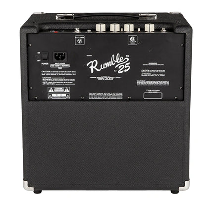 Fender Rumble 25 V3 Black/Silver Bass Guitar Amplifier