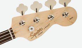 Fender Squier Affinity Jazz Bass Laurel Keyboard LRL BLK 0370760506 