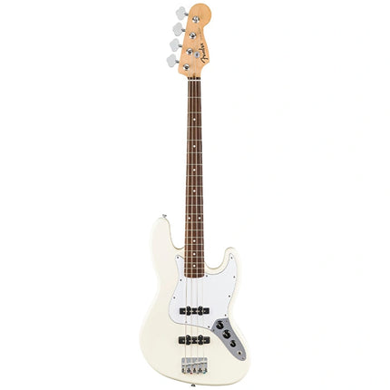 Fender Standard Jazz Bass Laurel Klavye Olympic White Bas Gitar