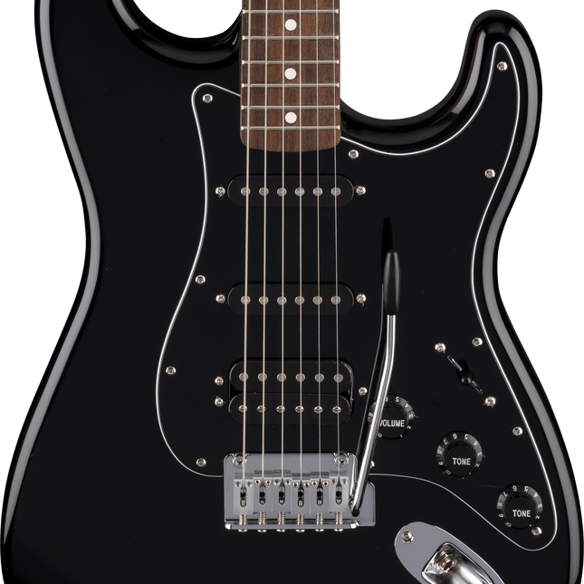 Fender Standard Stratocaster HSS Laurel Klavye Black Elektro Gitar