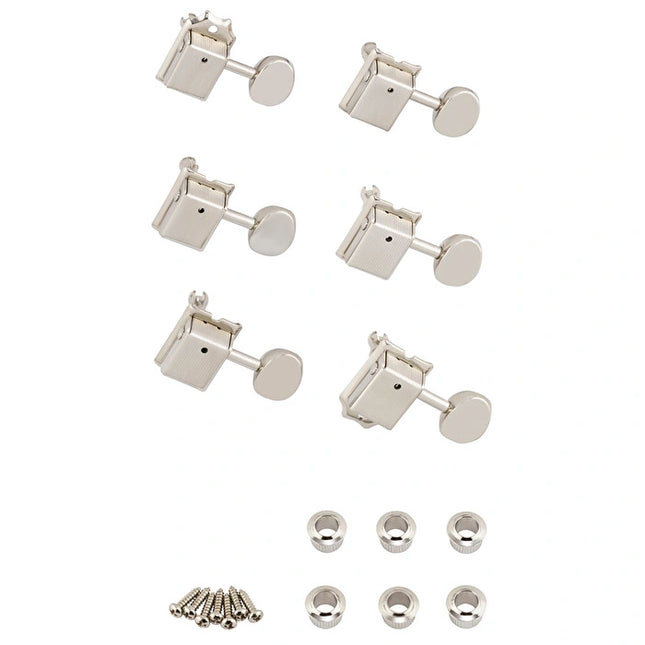 Fender Vintage-Style Strat/Tele Tuners Nickel 6 Tuner