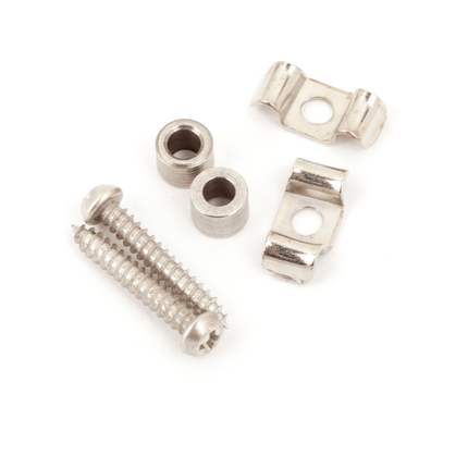 Fender Vintage-Style Stratocaster String Guides 2 Chrome Guitar Spare Parts