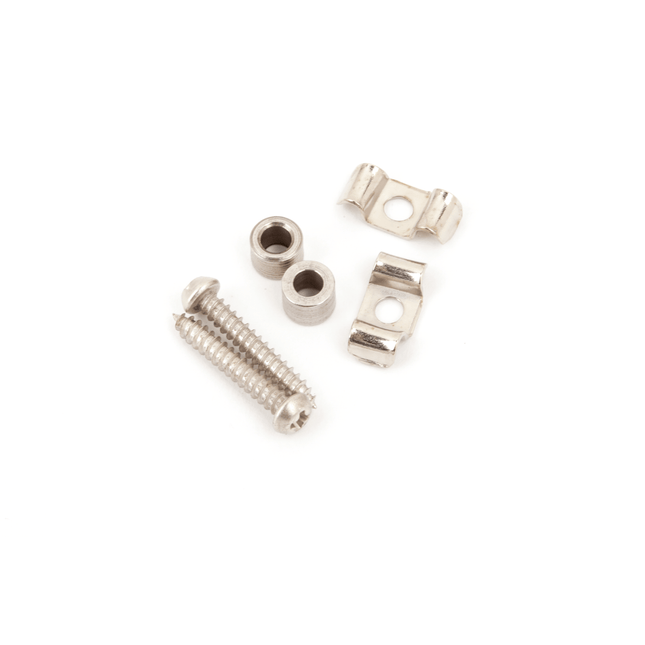 Fender Vintage-Style Stratocaster String Guides 2 Chrome Guitar Spare Parts