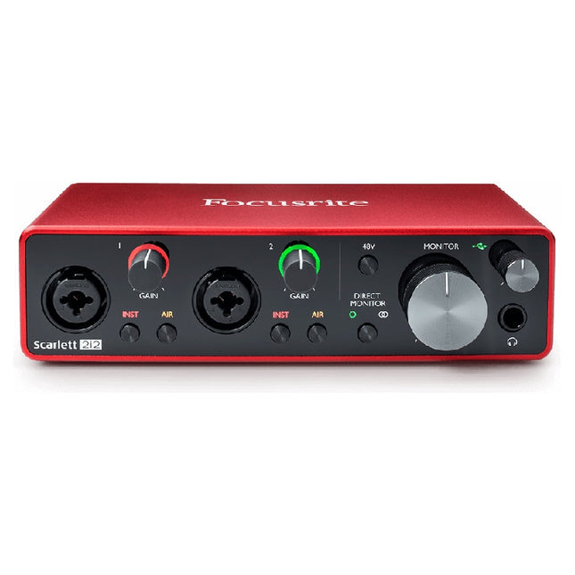 Focusrite Scarlett 2i2 Gen 4 Sound Card (MOSC0033)