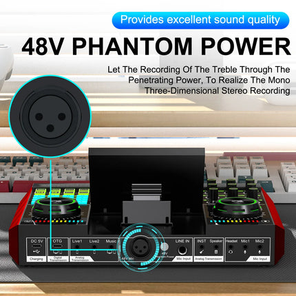 G10 Podcast Sound Card