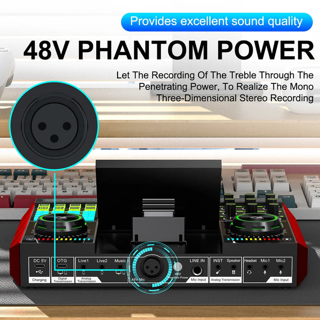G10 Podcast Sound Card