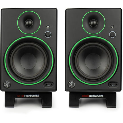 GFW-SPKSTMNDSK-WDG | Desktop Speaker Wedge Stand Pair