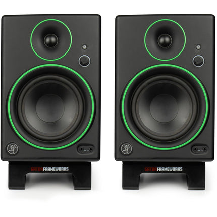 GFW-SPKSTMNDSK-WDG | Desktop Speaker Wedge Stand Pair