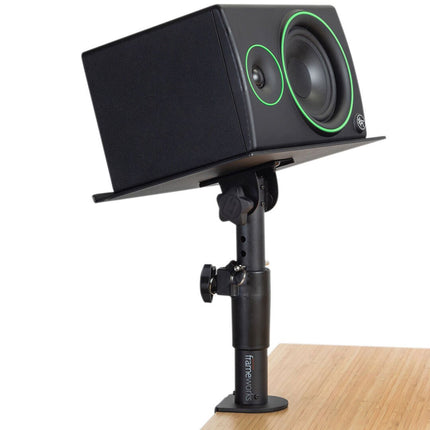 GFWSPKSTMNDSKCMP | Frameworks Clamp-On Studio Monitor Stand Pair