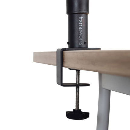 GFWSPKSTMNDSKCMP | Frameworks Clamp-On Studio Monitor Stand Pair
